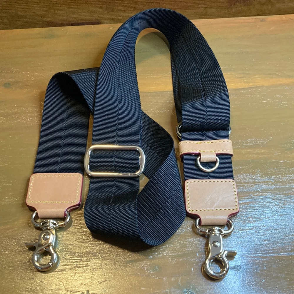 MZ Wallace Black Nylon Strap EUC